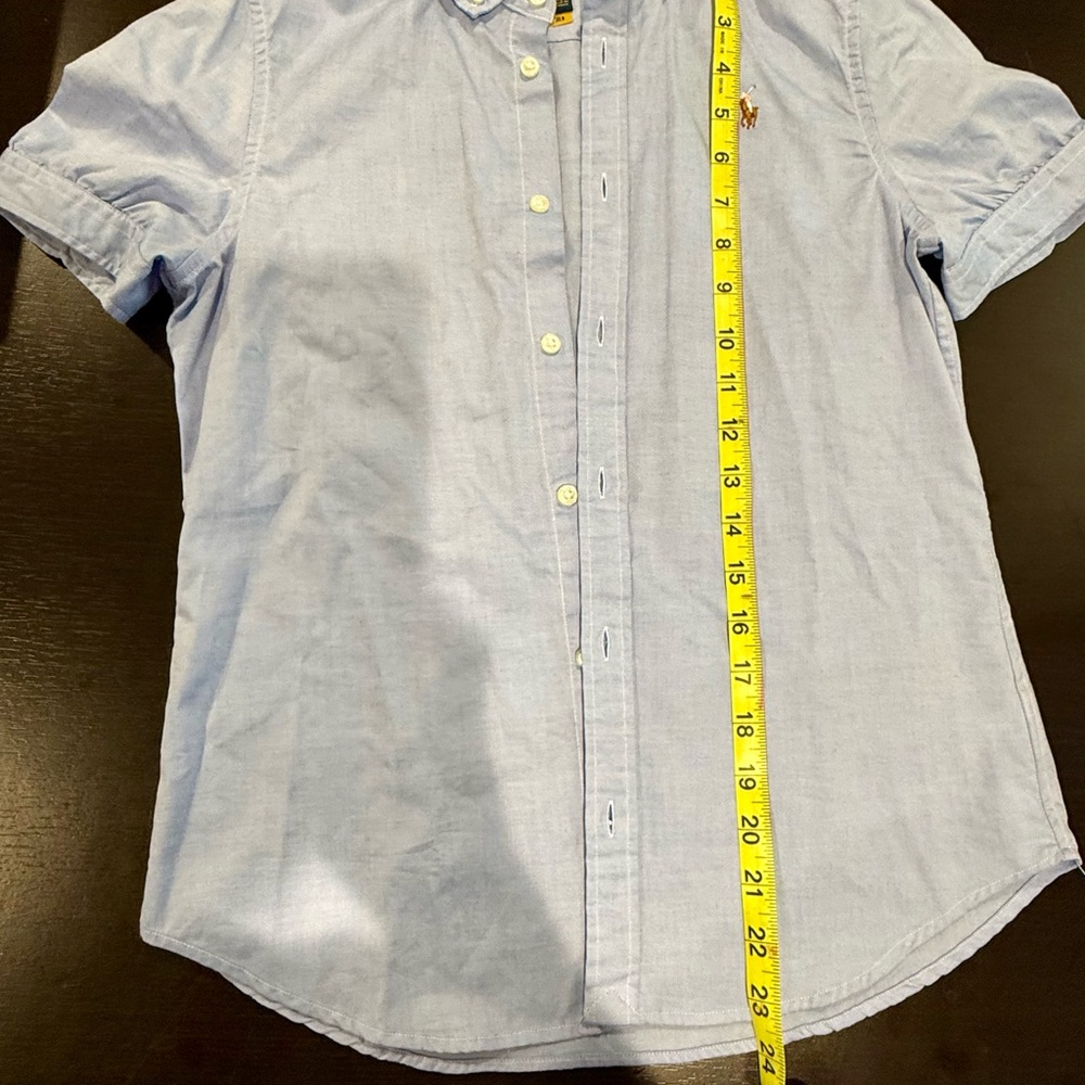 Polo by Ralph Lauren Women’s Blue Short Sleeve Shirt - Picture 6 of 8